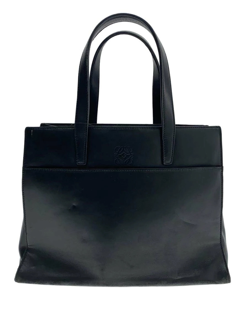 Loewe Handbag Leather Black